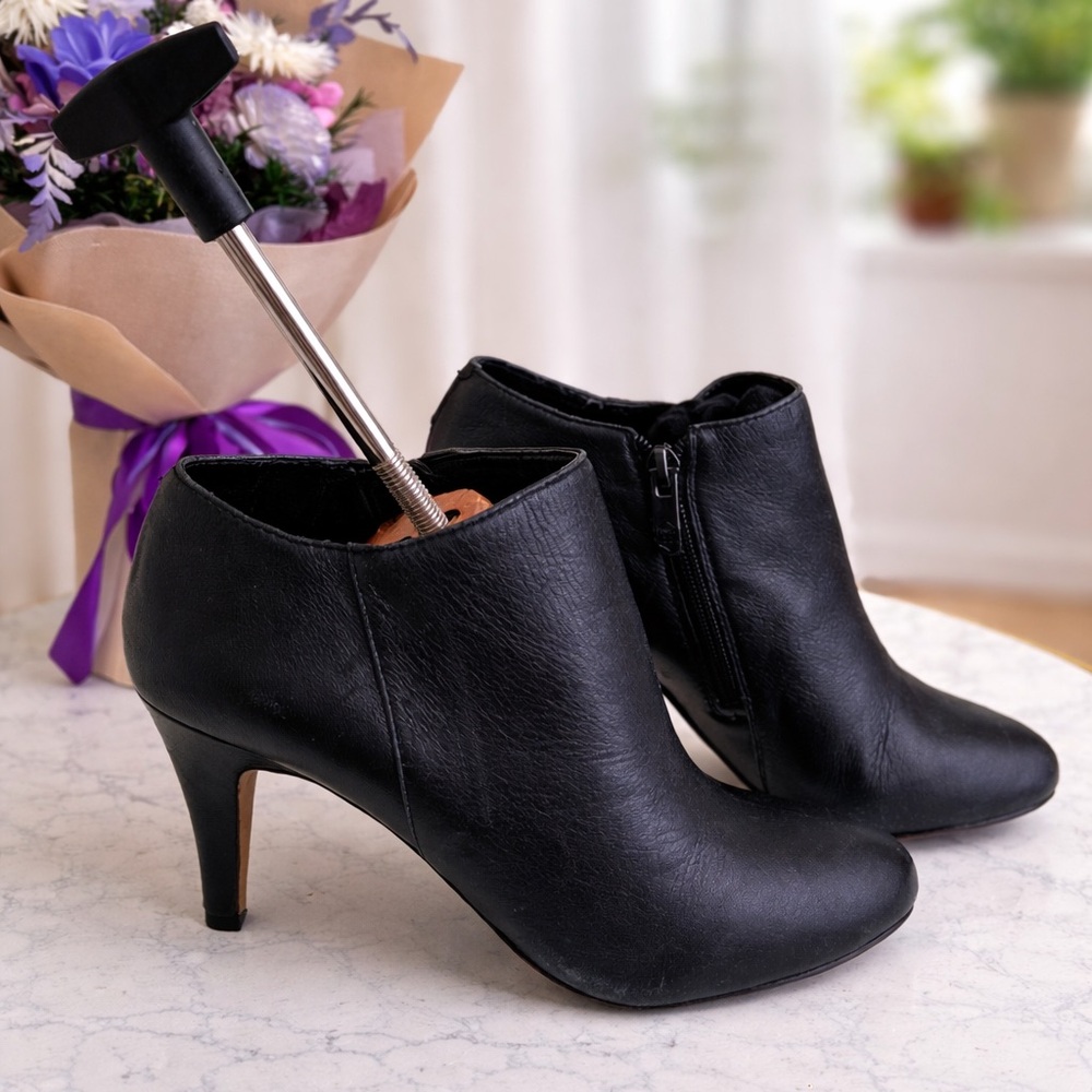 Vince Camuto Black Ankle Booties